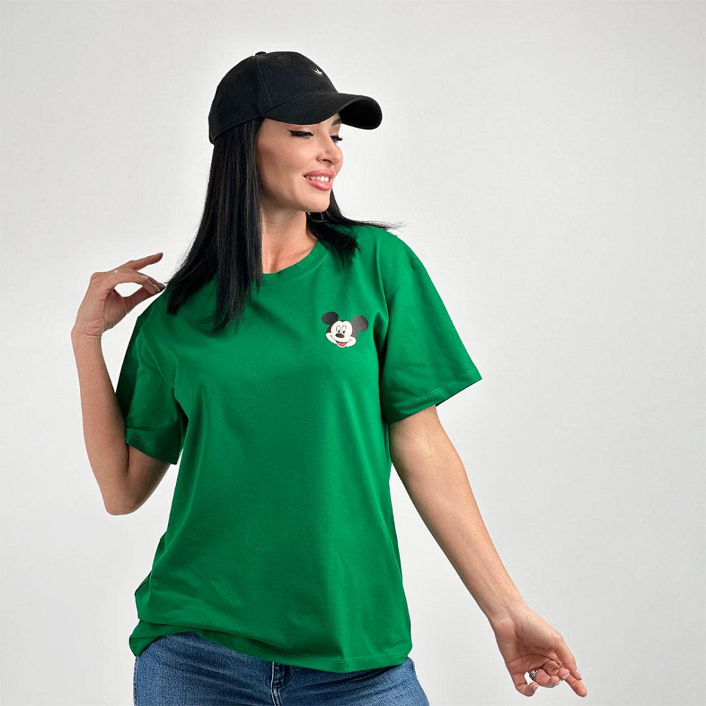 Жіноча футболка вільного крою "Disney" оптом | Батал Київ - фото 1