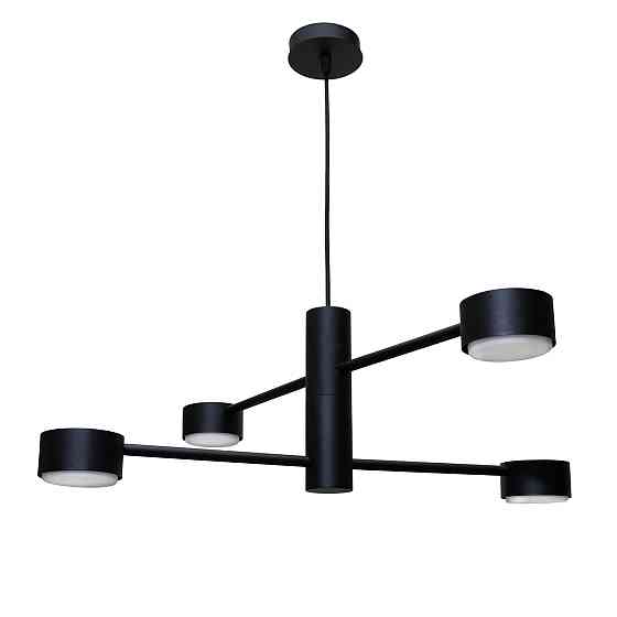 Люстра подвесная MSK Electric Copter на четыре плафона GX53 черная NL 8043-4 BK Одесса