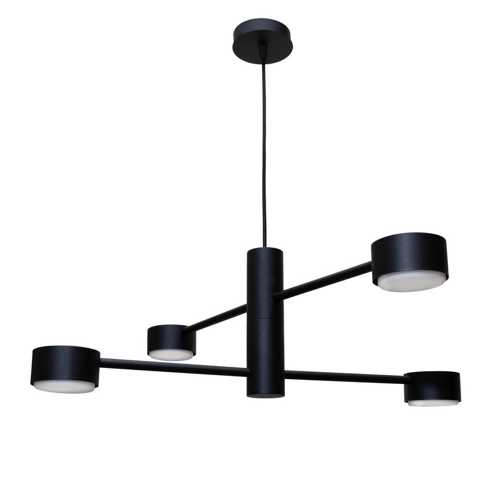 Люстра подвесная MSK Electric Copter на четыре плафона GX53 черная NL 8043-4 BK Одесса - изображение 1