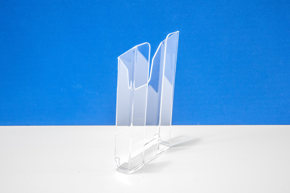 Кишеня буклетниця EKOSTAR 1/3А4 верт (акрил, на скотч) 30мм Київ - фото 5