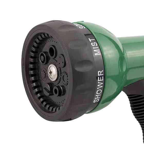 Набор поливочный: шланг спиральный 15м + пистолет-распылитель 7-ми режимный GRAD (5019075) Киев