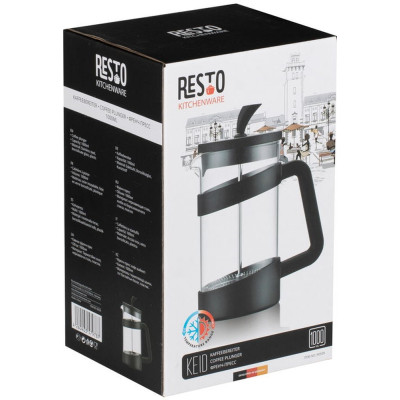 Френч-прес Resto Keid діагональ 1000 мл чорний (90509) Вінниця - фото 5