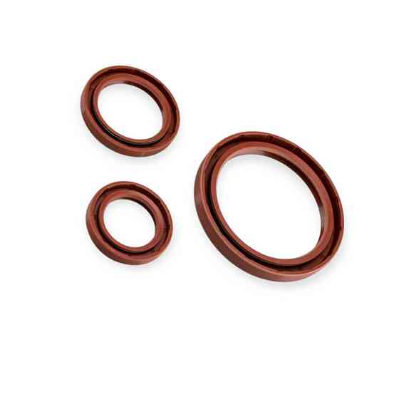 Сальник ЗАЗ 1102 Таврия (к-кт 3 шт) силикон коленвала Мукачево