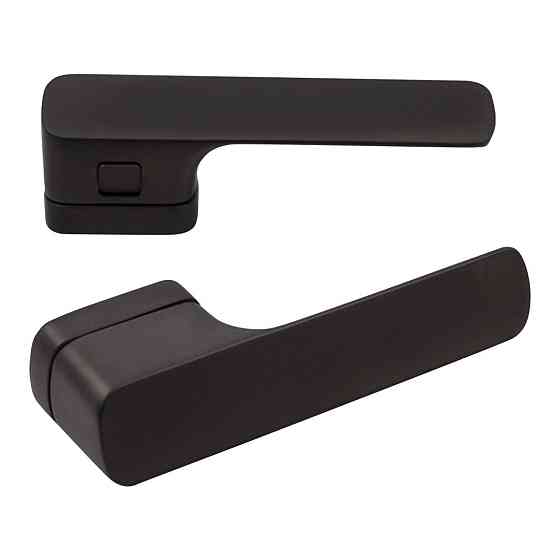 Дверна ручка на розетці M&T Minimal2.0 147803 Lef TIN-K титан/чорний матовий, в комплекті з WC Київ