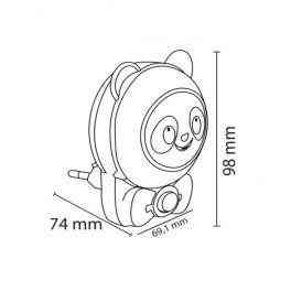 Нічник LED 1W зайчик/панда (в асортименті) Харків
