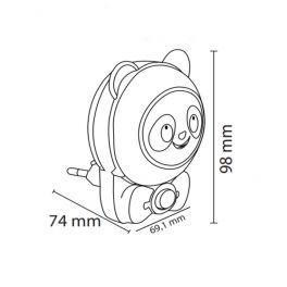 Нічник LED 1W зайчик/панда (в асортименті) Харків - фото 3