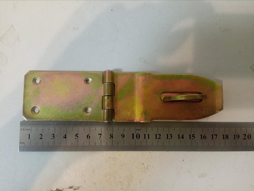 Скоба-завіса колодки  45х175мм, оцинк жовтий "P-o" Київ - фото 1