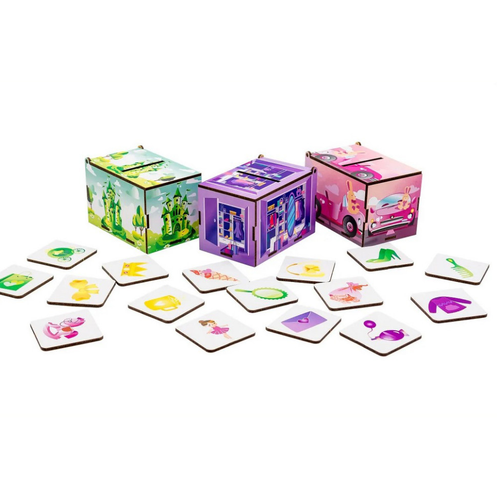 Деревянная настольная игра Монтессори Принцесса Puz-89737 Винница - изображение 4