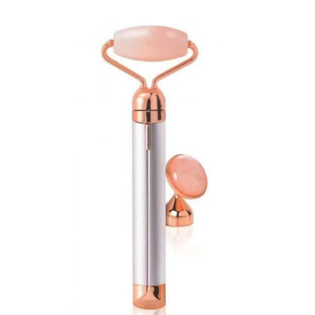 Масажер ролик електричний для особи Facial Roller Massager. Колір бежевий IQ-65 Львів - фото 15