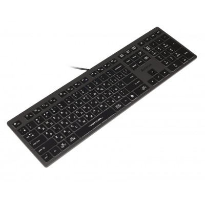 Клавиатура A4Tech FX60 USB Grey White backlit Винница - изображение 4