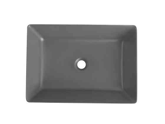 Раковина накладна Mixxus Premium QUADRO-0108 GRAY 550x390x145mm   ( MP6652 ) 30190 Харків