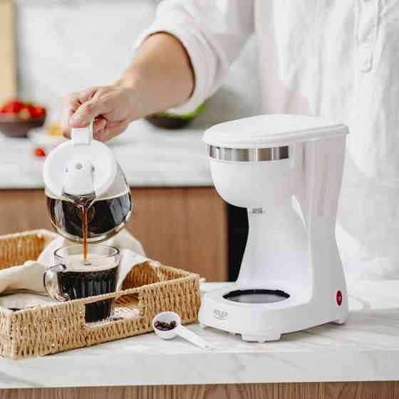Кофеварка капельная Adler AD 4381 белая 600 Вт 0,6 л NQ-44 Львов