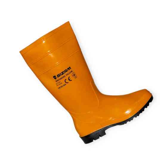 Чоботи Baltimore-Light захисні, нар. 38 ПВХ, маслобензостійкі, кислотно-лугостійкі, жовті Мукачево