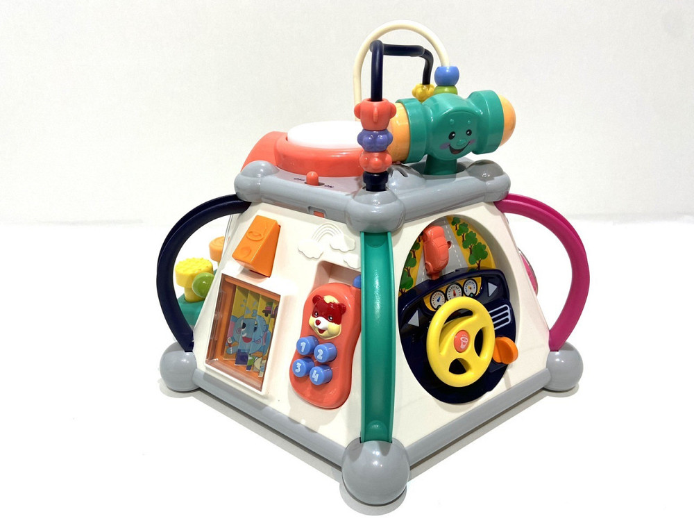 Розвиваючий центр Мультібокс LimoToy піраміда-логіка, звук, світло 806 Чернигов - изображение 1