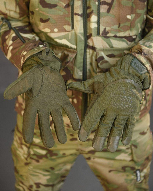 Перчатки тактичні Mechanix "The Original® Covert Gloves" олива НП5237 Одеса - фото 6