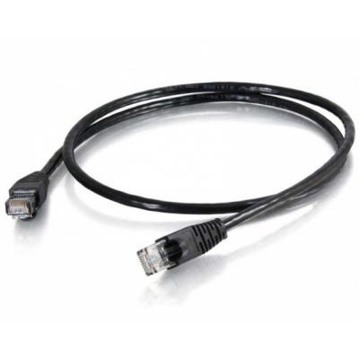 Патч-корд 2м, UTP, cat.5e, CCA, black Ritar (PCR-CCA/2Bk) Винница - изображение 1