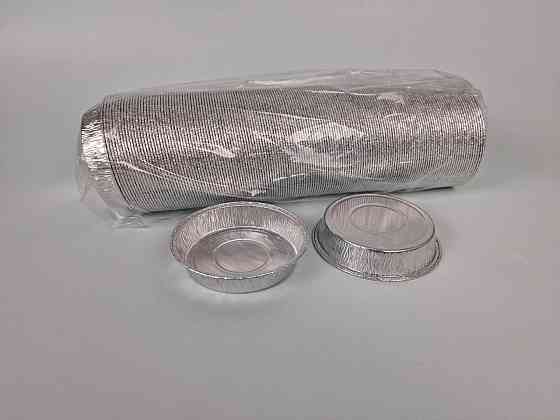 Кругла, пещева, алюмінієва форма 155 мл T11G 150 шт (1 пачка) Харків