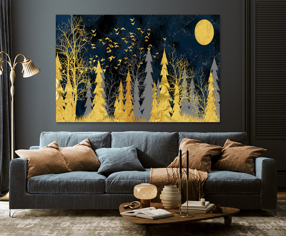 Картина холст в гостиную / спальню  Природа ліс   MLP_292 80х160см Киев - изображение 3