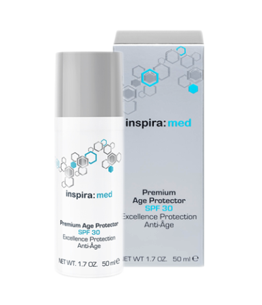 Антивозрастной крем SPF30 Anti-age Premium Age Protector Inspira Med 50 мл Винница