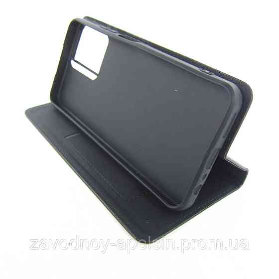 Чохол книжка Realme C30s Шкіряний (чорний) Одеса