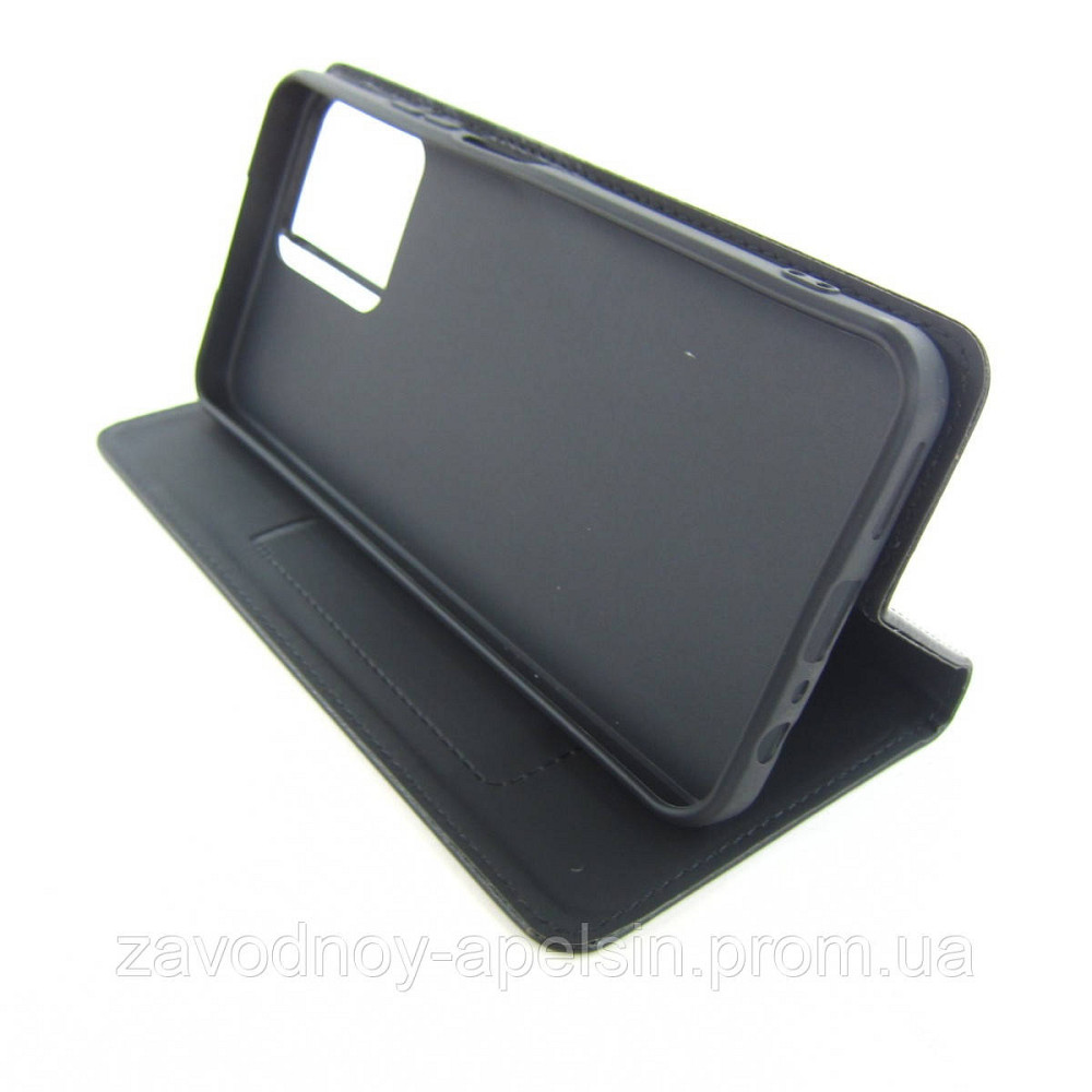 Чохол книжка Realme C30s Шкіряний (чорний) Одеса - фото 3