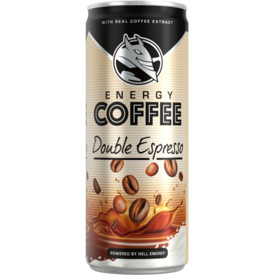 Холодный кофе Hell Energy Coffee Double Espresso 250 мл (5999860497646) Винница - изображение 1