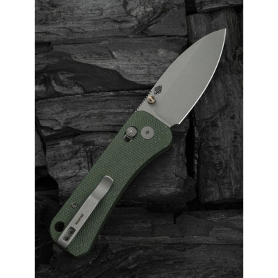 Нож Weknife Banter 2, Green Mikarta, Stonewash (WE23075-3) Винница - изображение 4