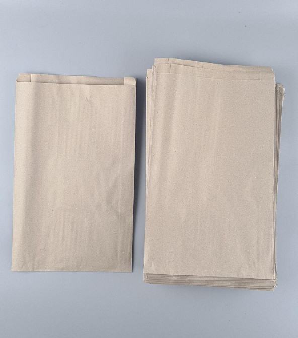 Бумажные пакеты саше крафт бурий, 220х50х360, 40г/м2 (100 шт) Харьков - изображение 1