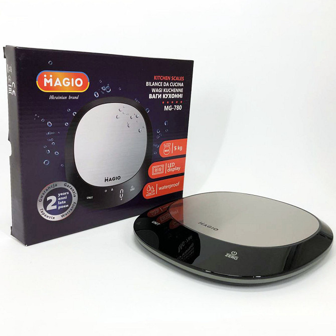 Харчові ваги для продуктів MAGIO MG-780, Кухонні ваги для кондитера, Мірні ваги RL-830 для кухні Київ - фото 5