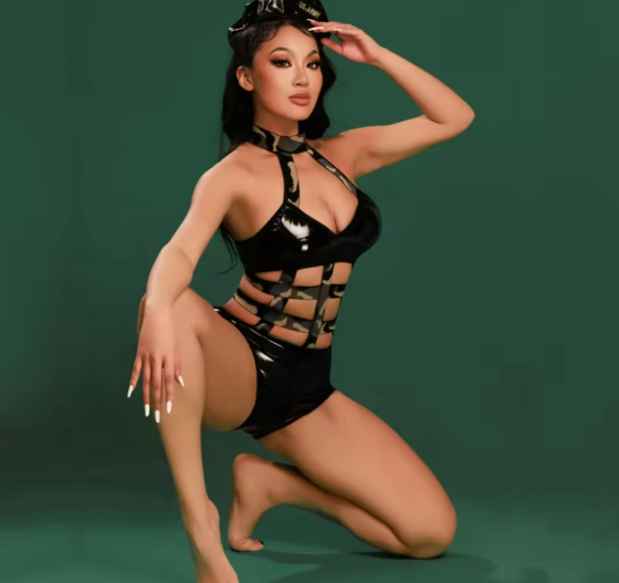 Сексуальный женский костюм солдат Jane S/M Sex Aura Киев