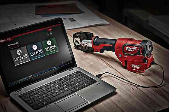 Обжимник гидравлический аккумуляторный для кабелей MILWAUKEE M18 HCCT-201C ONE-KEY Одесса