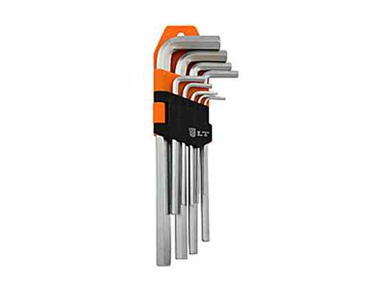 Набір подовж. 6гр кл.з півсфер.голів.-9шт СRV, 1,5-10,0мм.арт.L-AK-HB-001U ТМ LT Київ