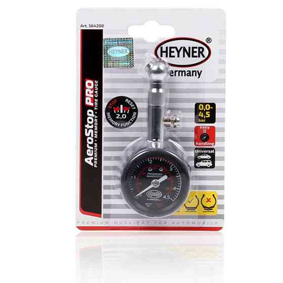 Манометр шинний автомобільний з фіксацією 