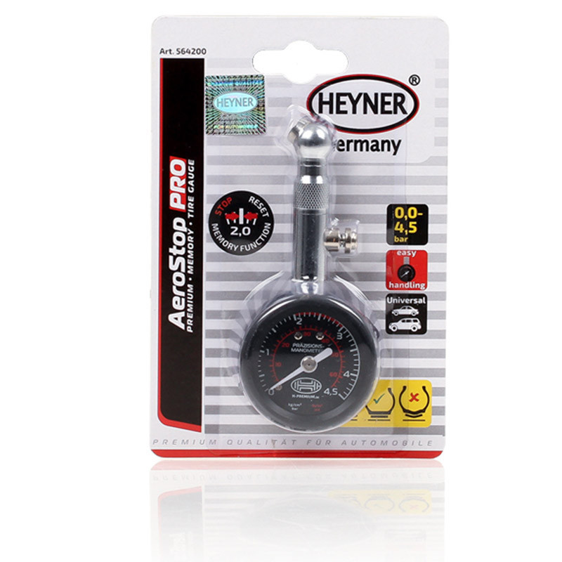 Манометр шинний автомобільний з фіксацією 