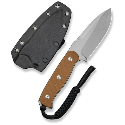 Нож Sencut Toxodon, Brown G10, Stonewash (S24036-3) Винница - изображение 7
