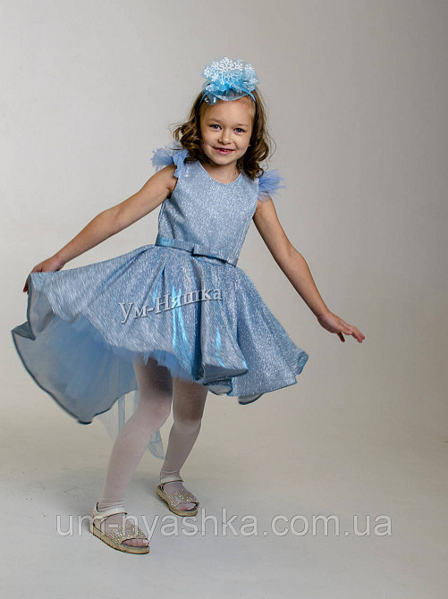 Платье звездочки Пышное удлиненное блестящее платье люрекс Кривой Рог - изображение 6