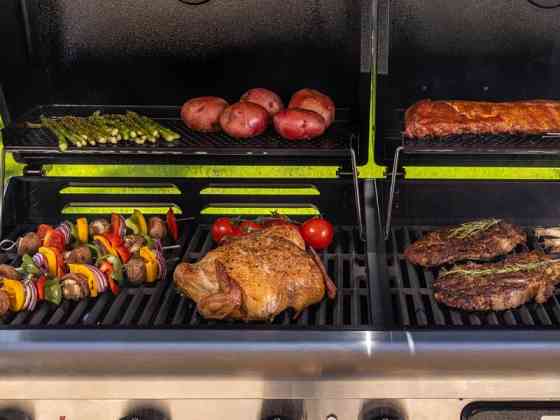 Комбінований гриль Pit Boss Memphis Ultimate 2.0 Combo угільно-газовий з коптильною камерою 11064 Код: 012901 Рівне