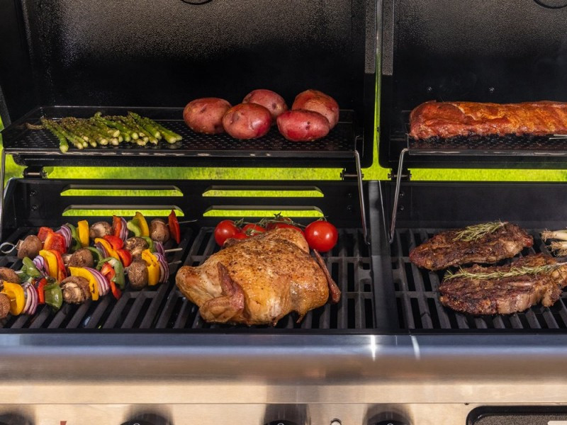 Комбінований гриль Pit Boss Memphis Ultimate 2.0 Combo угільно-газовий з коптильною камерою 11064 Код: 012901 Рівне - фото 6