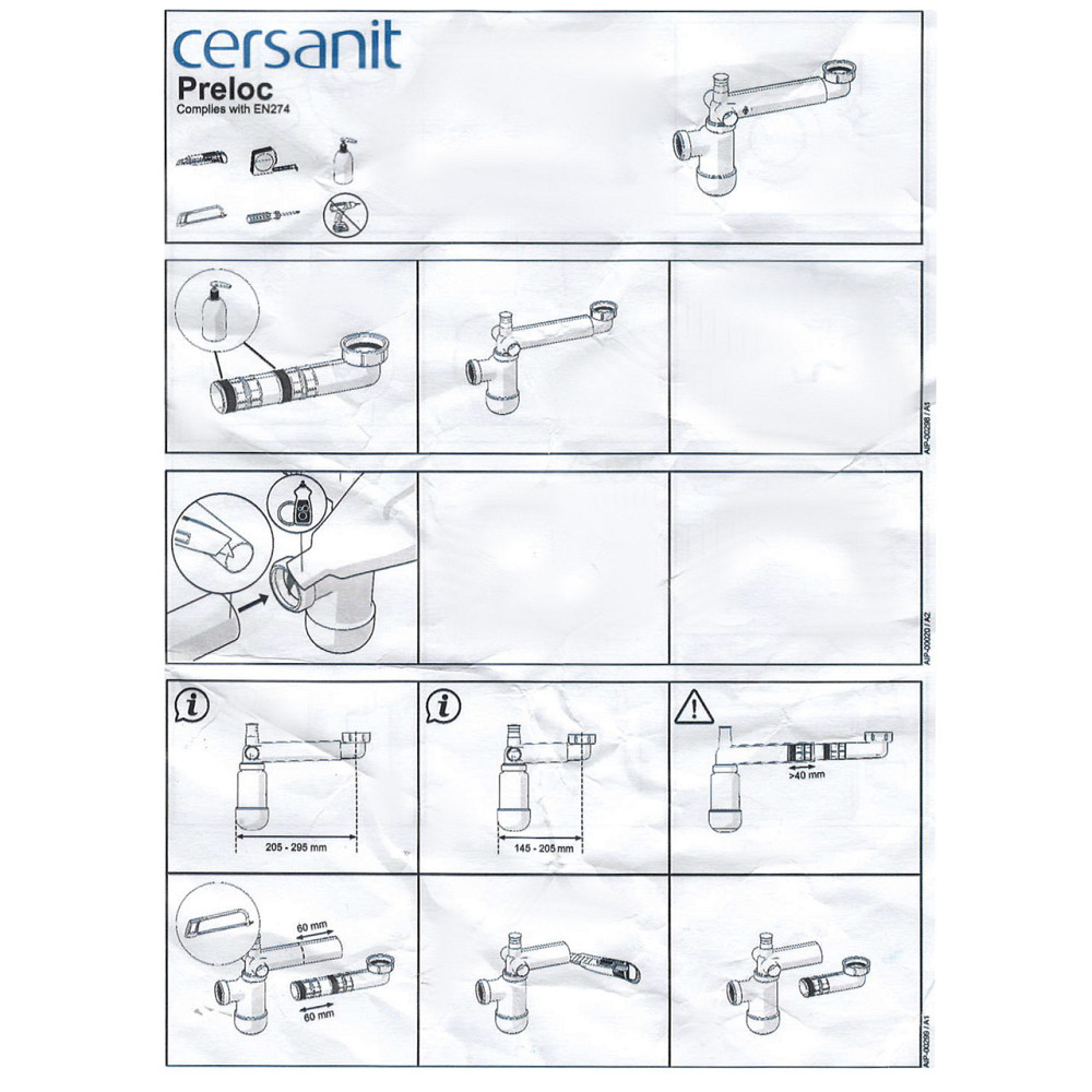 Сифон под мебельный умывальник (000030341) Киев - изображение 5