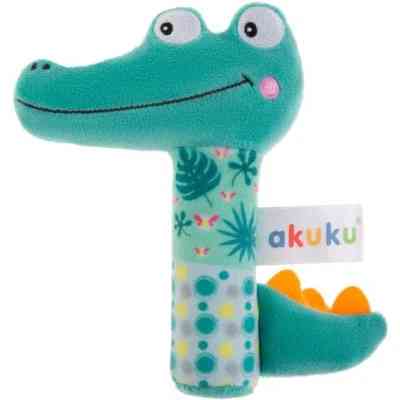 Брязкальце Akuku Плюшевий Крокодил (A0644) Вінниця