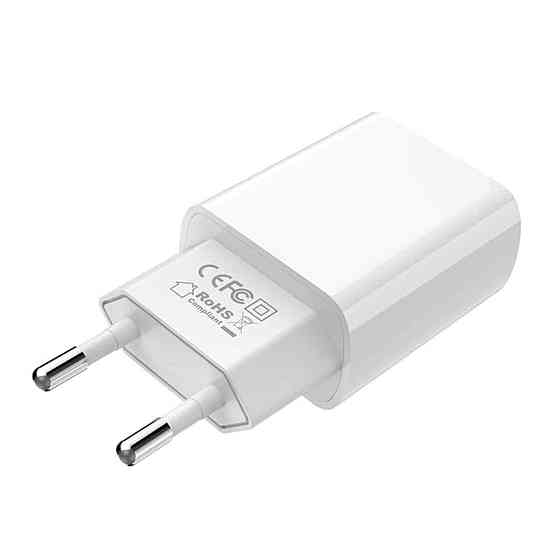 Мережевий зарядний пристрій BOROFONE BA20A Sharp single port charger White Київ