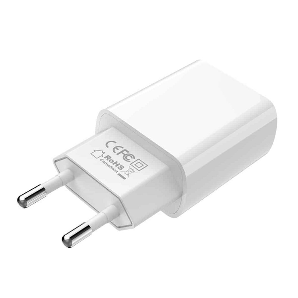 Мережевий зарядний пристрій BOROFONE BA20A Sharp single port charger White Київ - фото 1