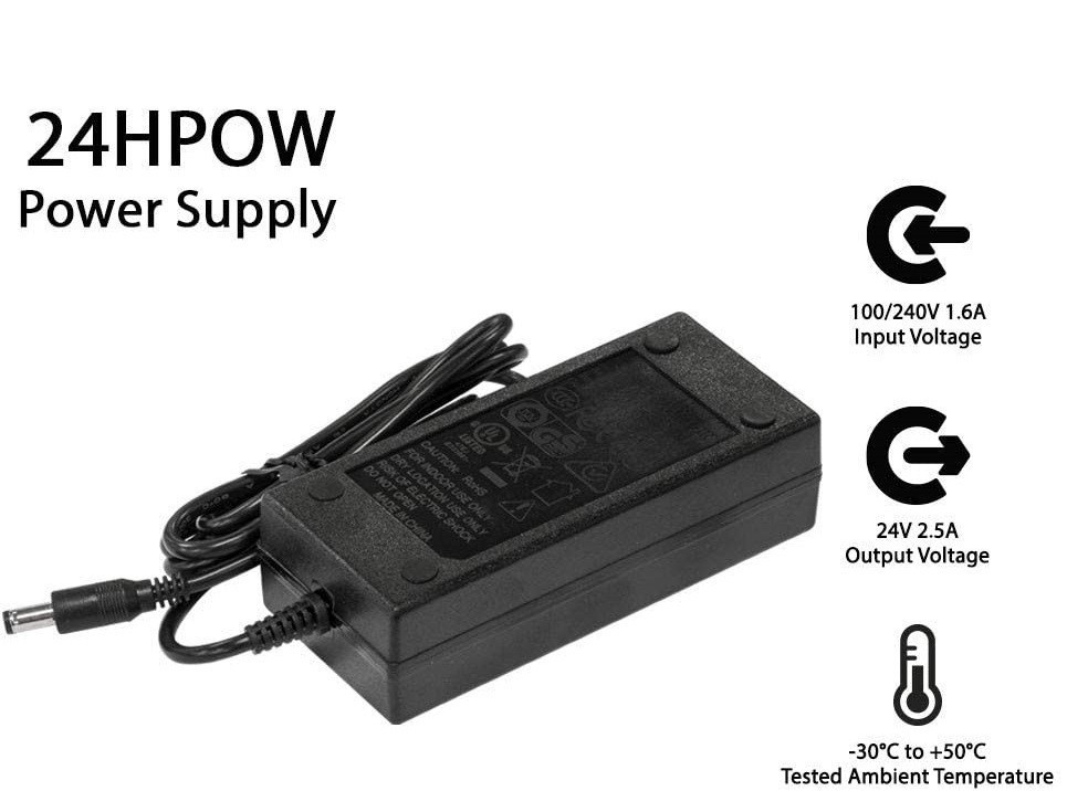 Блок живлення Mikrotik 24HPOW (24 V, 2.5 A, живлення для будь-яких RouterBOARD моделей) Харків - фото 1