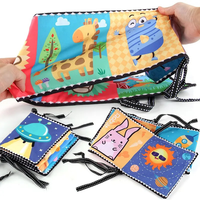 Іграшка Монтесорі для малюків, розвиваюча мʼяка сенсорна іграшка для маленьких дітей, колір уточнюйте Кам'янець-Подільський - фото 5