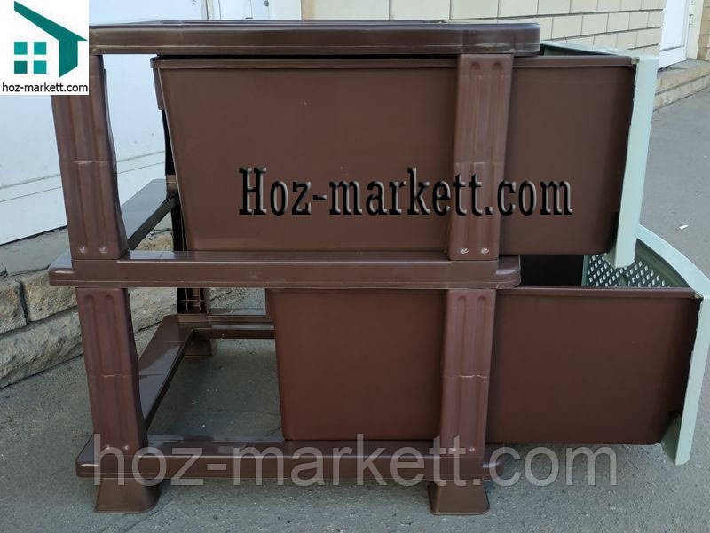 Комод пластиковий на 2 ящики Харків - фото 7