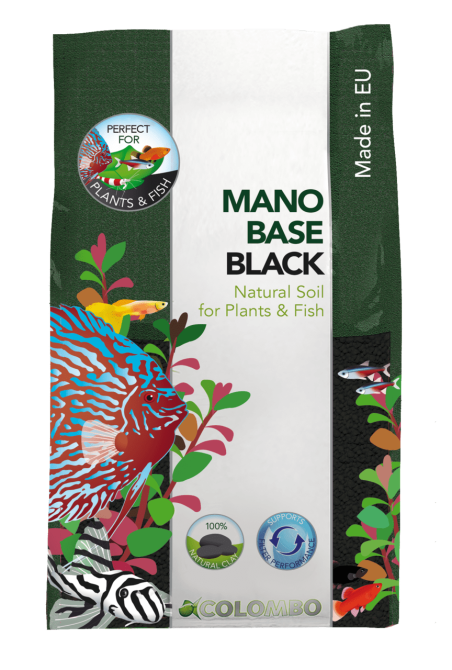 Керамічний легкий грунт COLOMBO FLORA MANO BASE BLACK 10 L (A5010025) Київ - фото 2