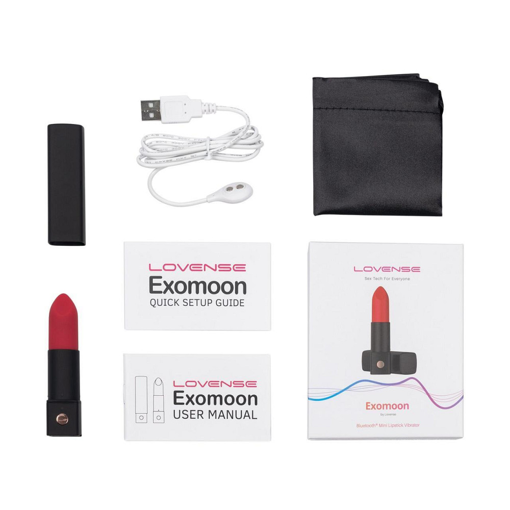 Вибратор-помада Lovense Exomoon, работает через приложение Sex Aura Киев - изображение 5