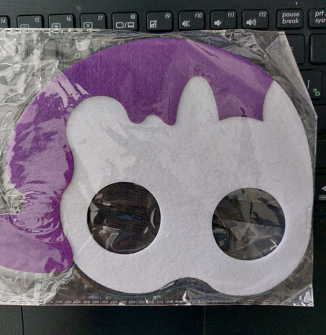 Детская маска Сумеречная искорка one size бело-фиолетовый Киев - изображение 2