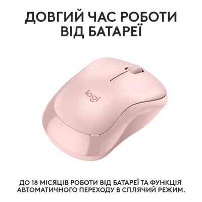 Мишка Logitech M240 Silent Bluetooth Rose (910-007121) Вінниця