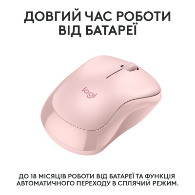 Мишка Logitech M240 Silent Bluetooth Rose (910-007121) Вінниця - фото 5